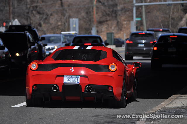 Ferrari 458 Italia spotted in Greenwich, Connecticut