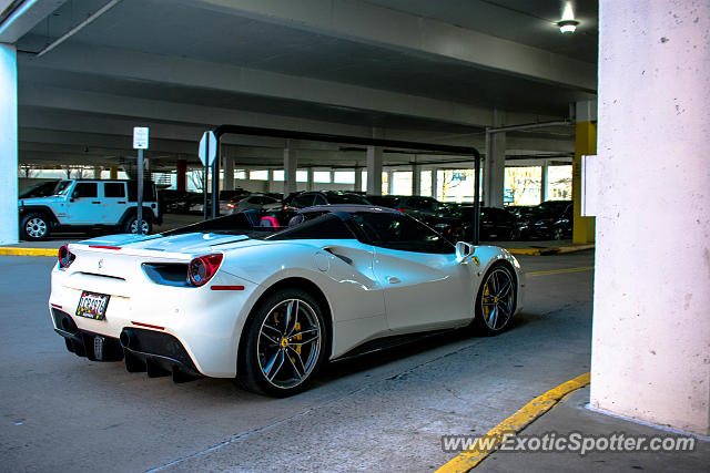 Ferrari 488 GTB spotted in Tyson's Corner, Virginia