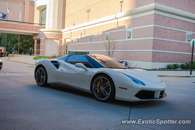 Ferrari 488 GTB spotted in Tyson's Corner, Virginia