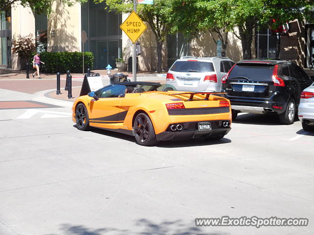 Lamborghini Gallardo spotted in Dallas, Texas