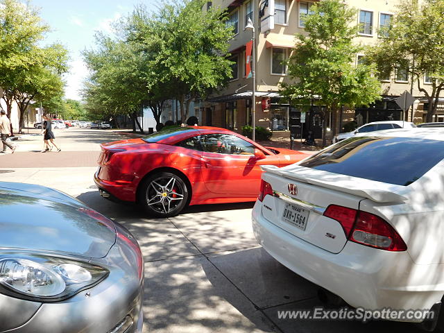 Ferrari California spotted in Dallas, Texas