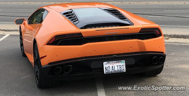 Lamborghini Huracan spotted in Malibu, California