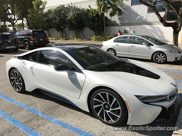 BMW I8 spotted in Miami, Florida