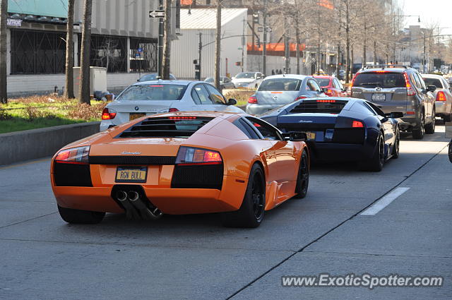 Lamborghini Murcielago spotted in Manhattan, New York