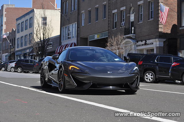 Mclaren 570S spotted in Greenwich, Connecticut