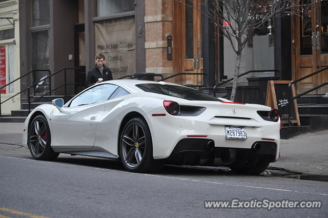 Ferrari 488 GTB spotted in Manhattan, New York