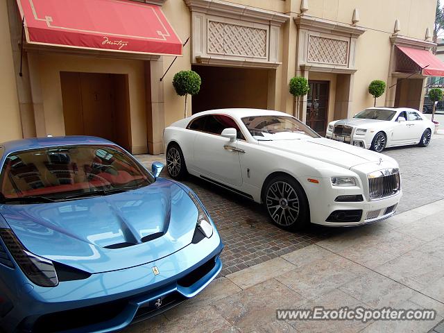 Ferrari 458 Italia spotted in Beverly Hills, California