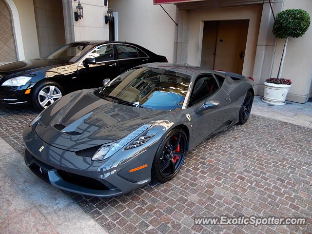 Ferrari 458 Italia spotted in Beverly Hills, California