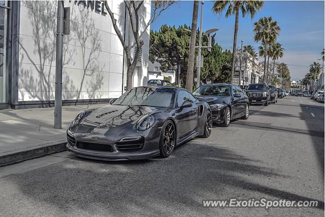 Porsche 911 Turbo spotted in Beverly Hills, California