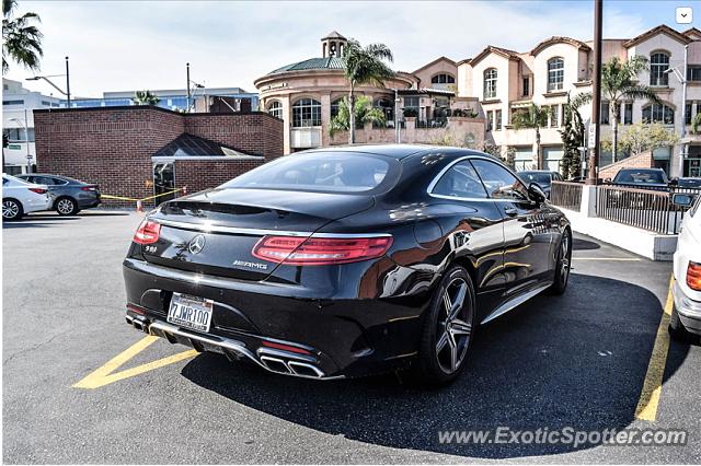 Mercedes S65 AMG spotted in Beverly Hills, California