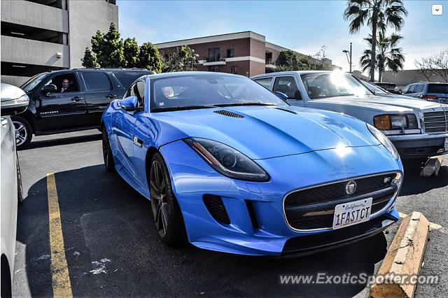 Jaguar F-Type spotted in Beverly Hills, California