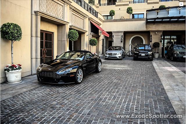 Aston Martin Vantage spotted in Beverly Hills, California