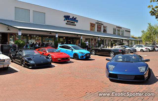 Lamborghini Murcielago spotted in Malibu, California