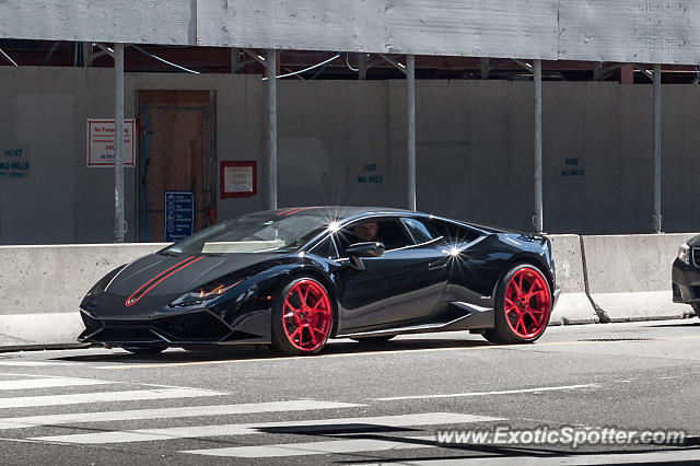 Lamborghini Huracan spotted in Toronto, Canada