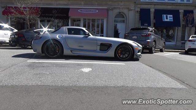 Mercedes SLS AMG spotted in Greenwich, Connecticut