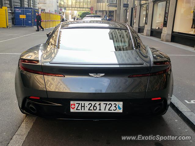 Aston Martin DB11 spotted in Zurich, Switzerland