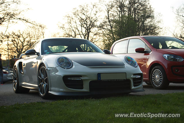 Porsche 911 GT2 spotted in Stockholm, Sweden