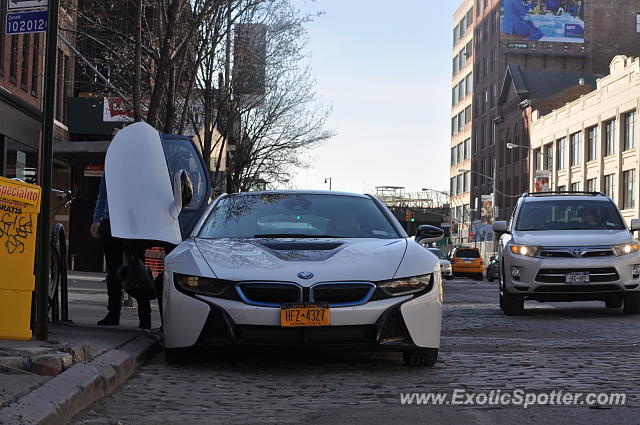 BMW I8 spotted in Manhattan, New York