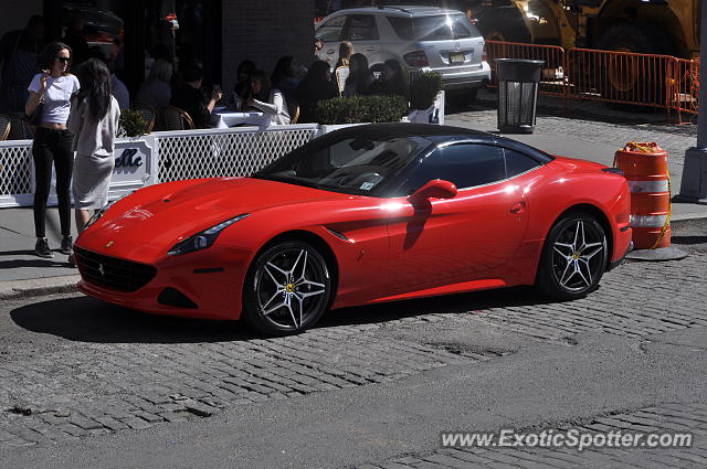 Ferrari California spotted in Manhattan, New York