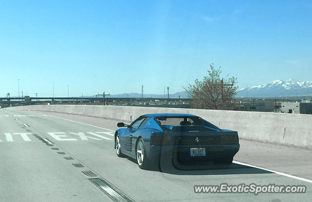 Ferrari Testarossa spotted in Salt Lake City, Utah