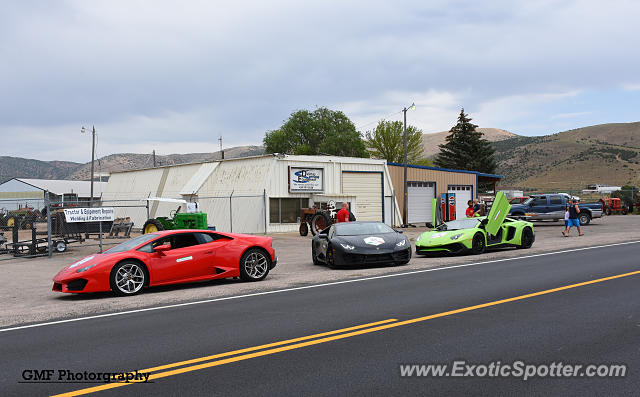 Lamborghini Aventador spotted in Bear Lake, Utah