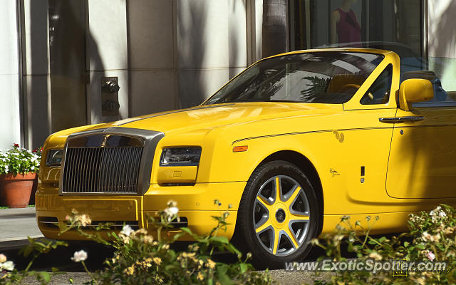 Rolls-Royce Phantom spotted in Beverly Hills, California