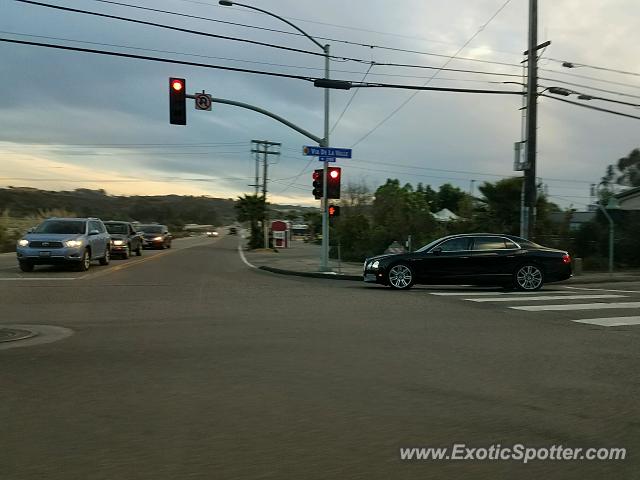 Bentley Flying Spur spotted in Del Mar, California