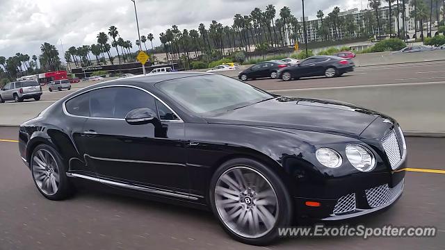 Bentley Continental spotted in San Diego, California