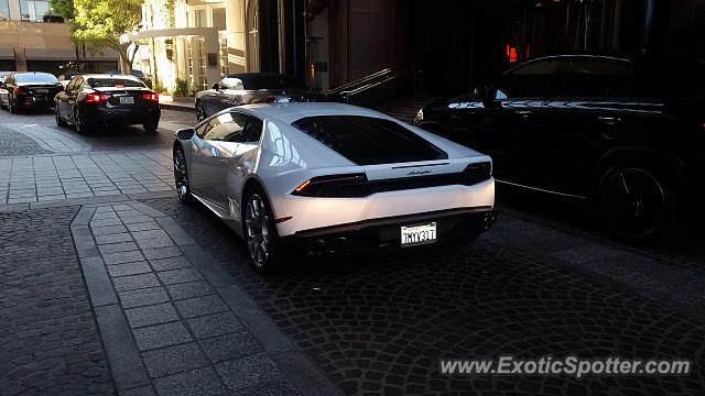 Lamborghini Huracan spotted in Beverly Hills, California