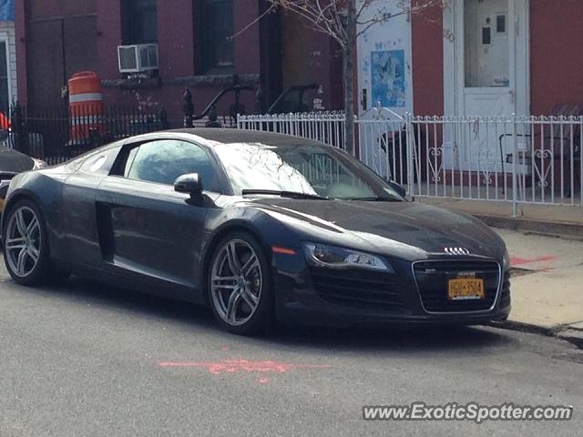 Audi R8 spotted in Brooklyn, New York