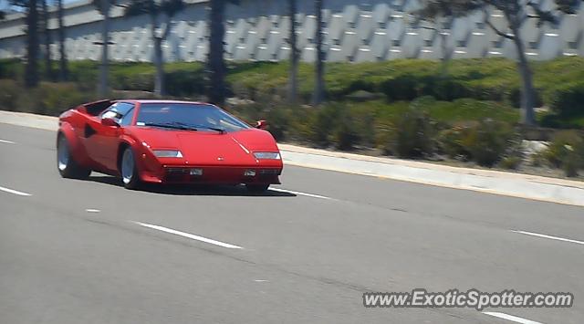 Lamborghini Countach spotted in San Diego, California