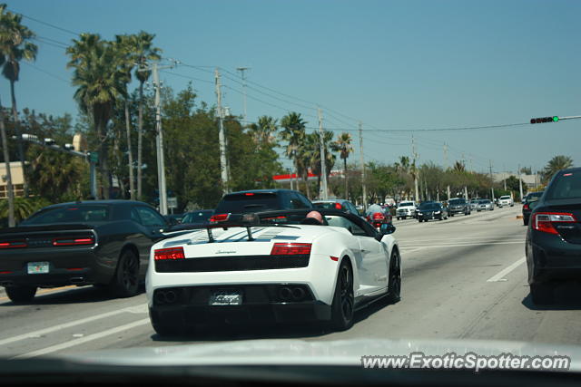 Lamborghini Gallardo spotted in Miami, Florida