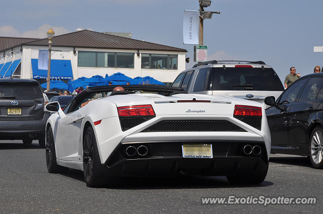 Lamborghini Gallardo spotted in Long Branch, New Jersey