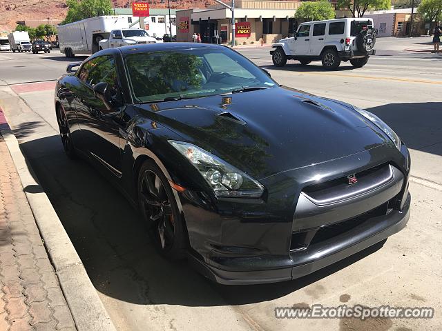 Nissan GT-R spotted in Moab, Utah