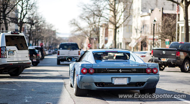 Ferrari Testarossa spotted in Greenwich, Connecticut