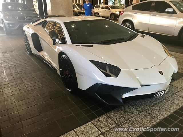 Lamborghini Aventador spotted in Melbourne, Australia