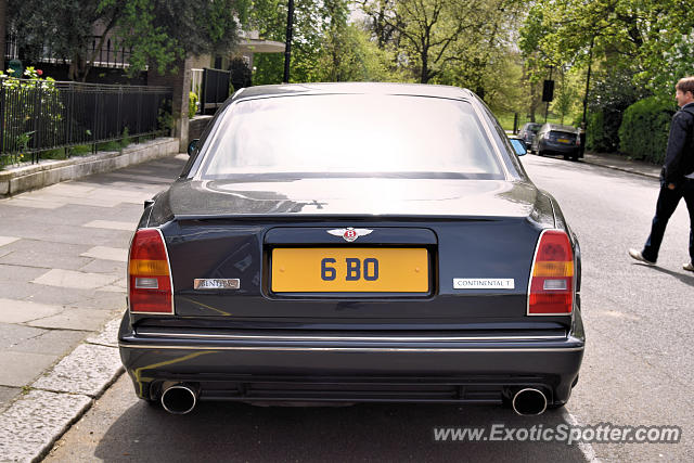 Bentley Continental spotted in London, United Kingdom