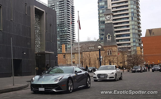 Ferrari F12 spotted in Toronto, Ontario, Canada