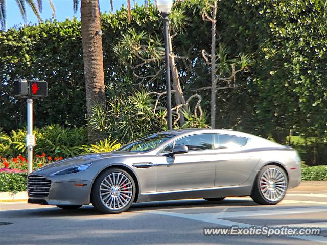 Aston Martin Rapide spotted in Palm Beach, Florida