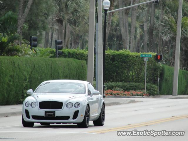 Bentley Continental spotted in Palm beach, Florida