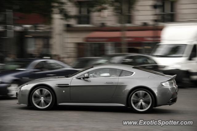 Aston Martin Vantage spotted in Paris, France