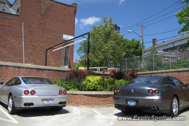 Ferrari 575M spotted in Greenwich, Connecticut