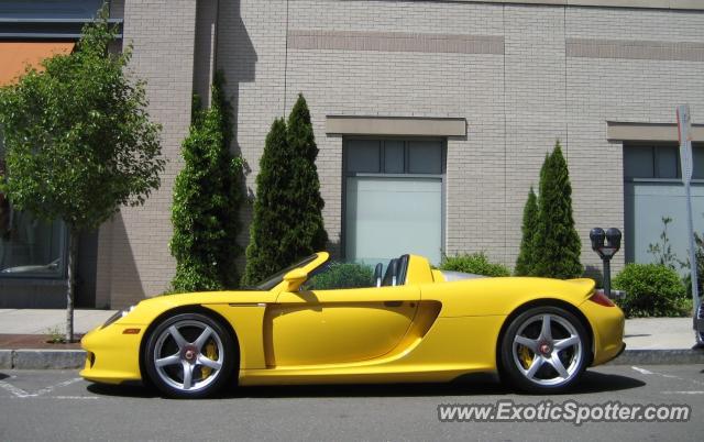 Porsche Carrera GT spotted in Greenwich, Connecticut