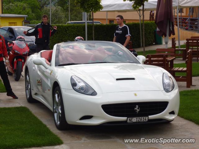 Ferrari California spotted in Presov, Slovakia