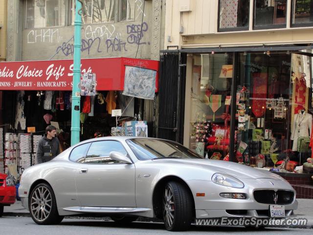 Maserati Gransport spotted in San francisco, California