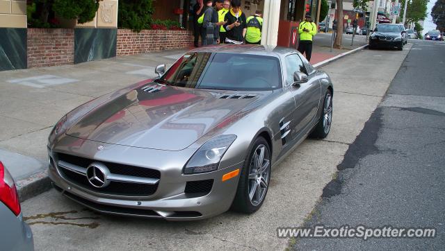 Mercedes SLS AMG spotted in San francisco, California