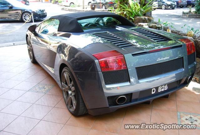 Lamborghini Gallardo spotted in Cherating, Kuantan, Malaysia