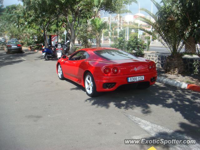 Ferrari 360 Modena spotted in Tenerife, Spain