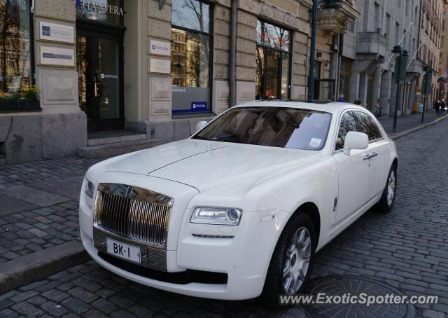 Rolls Royce Ghost spotted in Helsinki, Finland