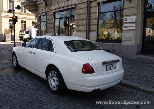 Rolls Royce Ghost spotted in Helsinki, Finland